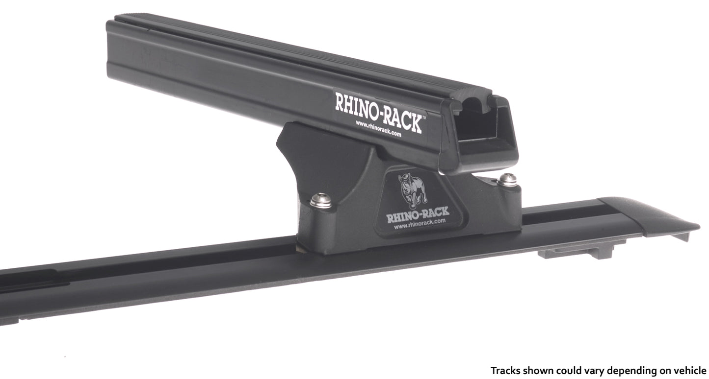Heavy Duty RLTP Black 3 Bar Roof Rack