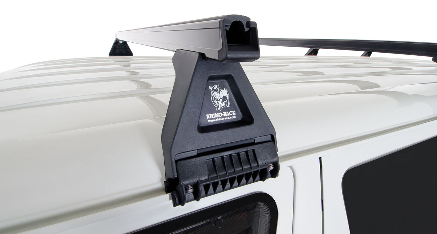 Heavy Duty RL150 Black 4 Bar Roof Rack