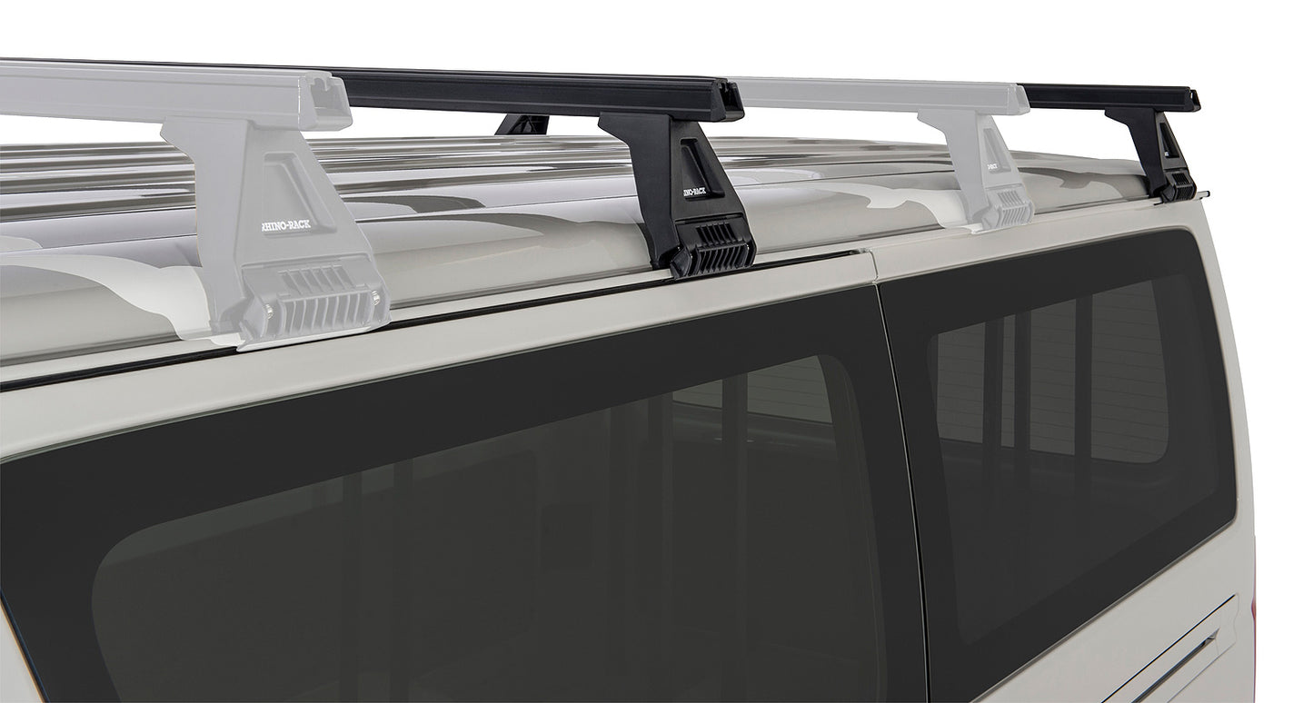 Heavy Duty RL150 Black 2 Bar Roof Rack