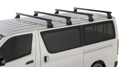 Heavy Duty RL150 Black 4 Bar Roof Rack
