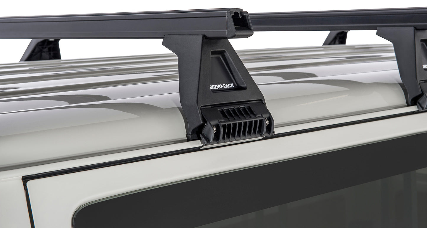 Heavy Duty RL150 Black 4 Bar Roof Rack