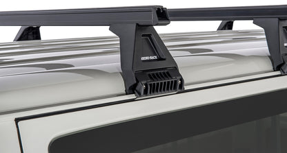 Heavy Duty RL150 Black 4 Bar Roof Rack