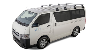 Heavy Duty RL150 Silver 4 Bar Roof Rack