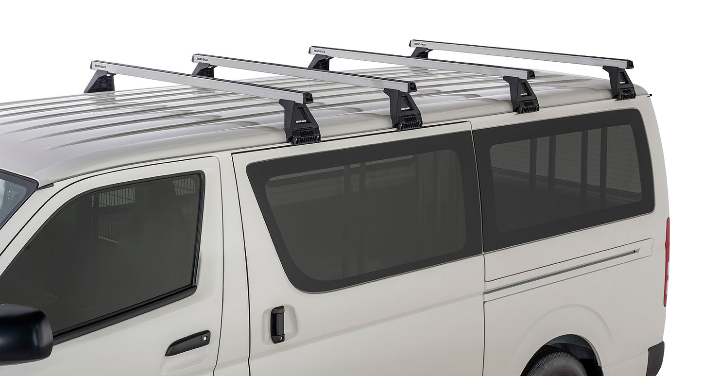Heavy Duty RL150 Silver 4 Bar Roof Rack