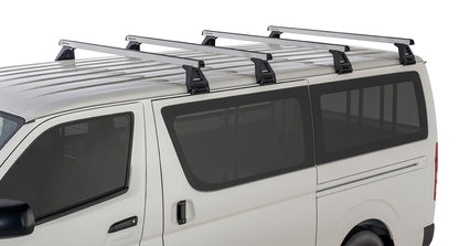 Heavy Duty RL150 Silver 4 Bar Roof Rack