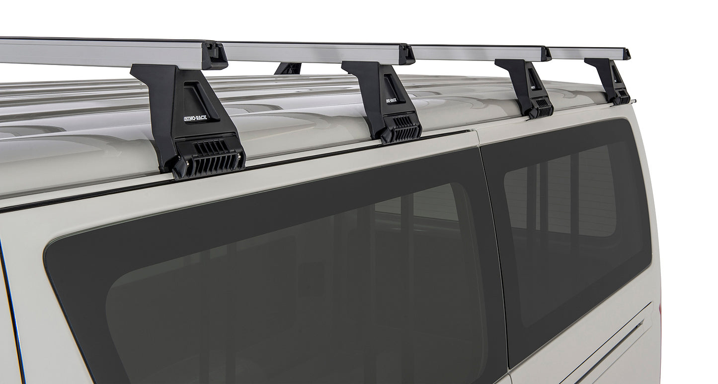 Heavy Duty RL150 Silver 4 Bar Roof Rack