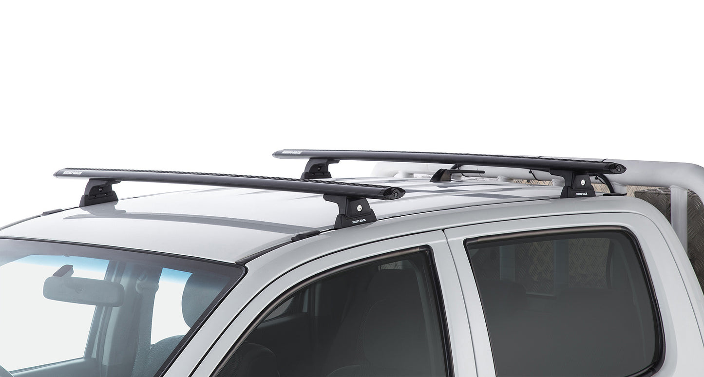 Vortex RLT600 Trackmount Black 2 Bar Roof Rack