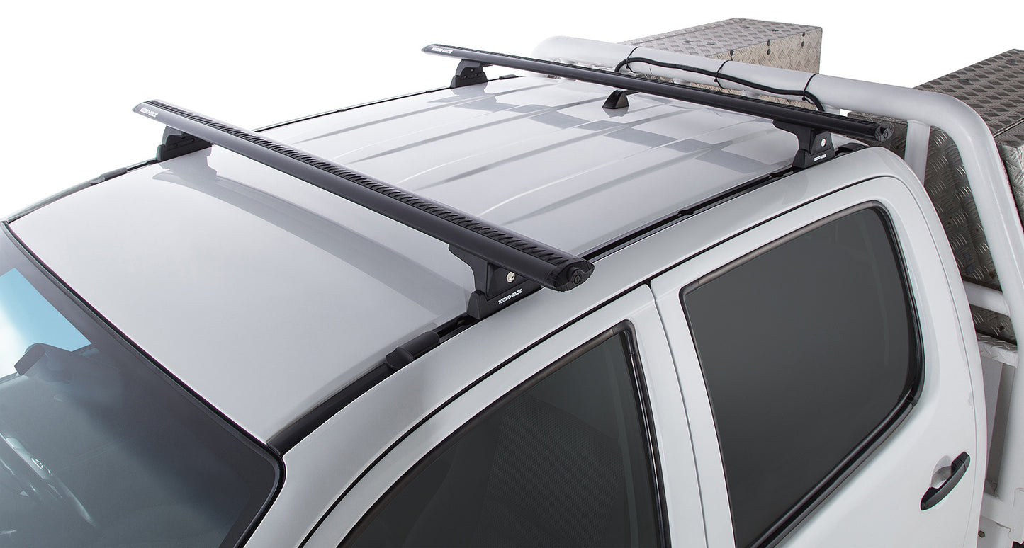 Vortex RLT600 Trackmount Black 2 Bar Roof Rack