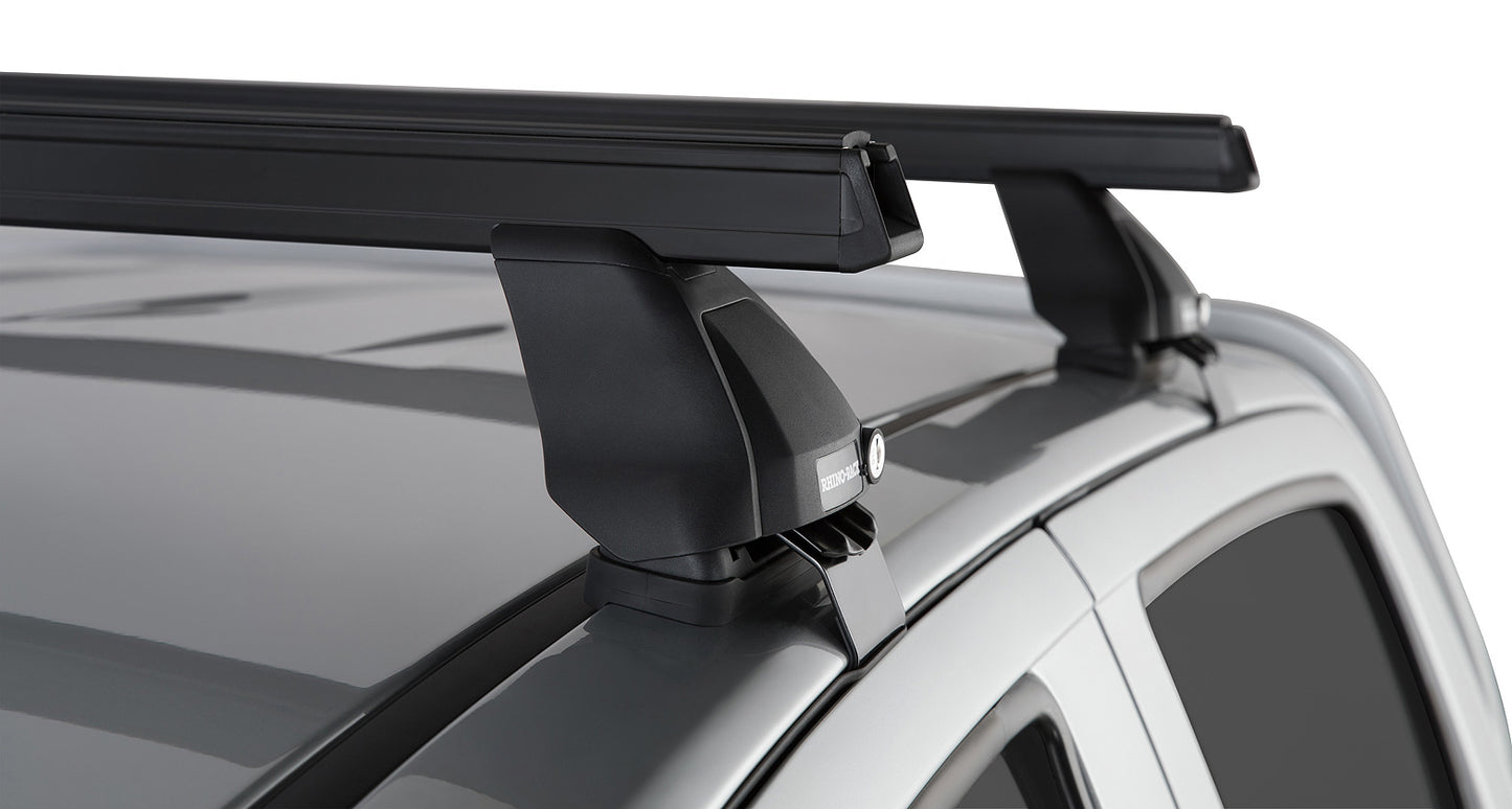 Heavy Duty 2500 Black 2 Bar Roof Rack