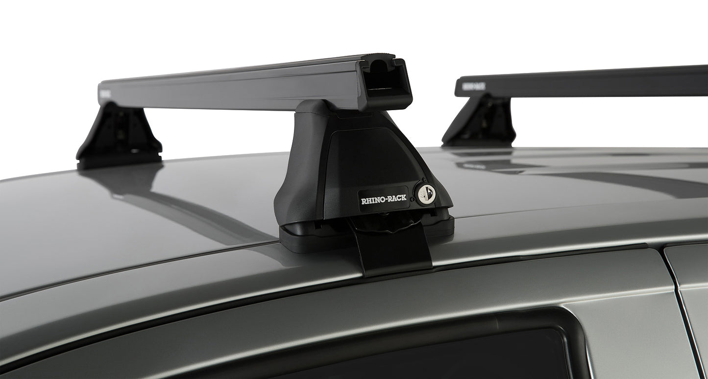 Heavy Duty 2500 Black 2 Bar Roof Rack
