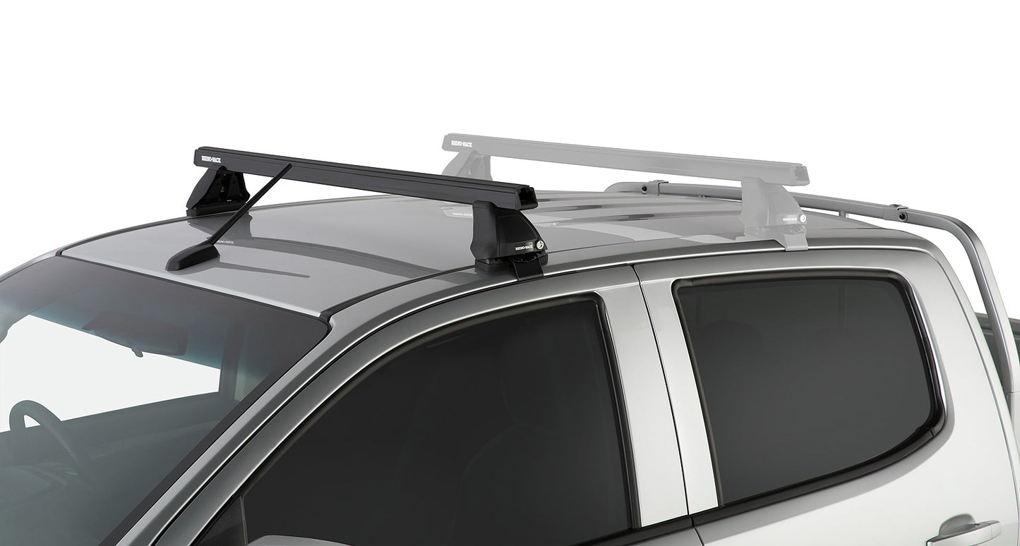 Heavy Duty 2500 Black 1 Bar Roof Rack (Front)