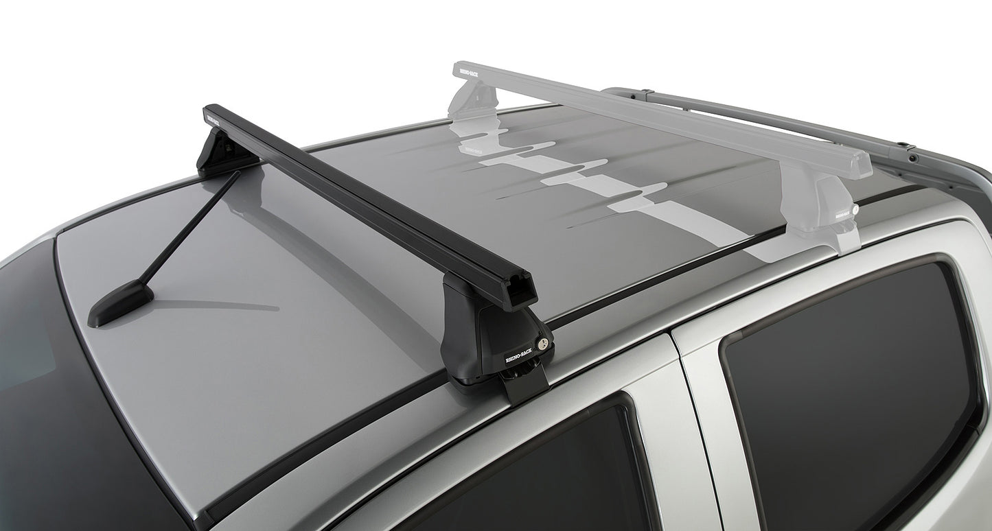 Heavy Duty 2500 Black 1 Bar Roof Rack (Front)