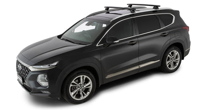 Vortex SX Black 2 Bar Roof Rack