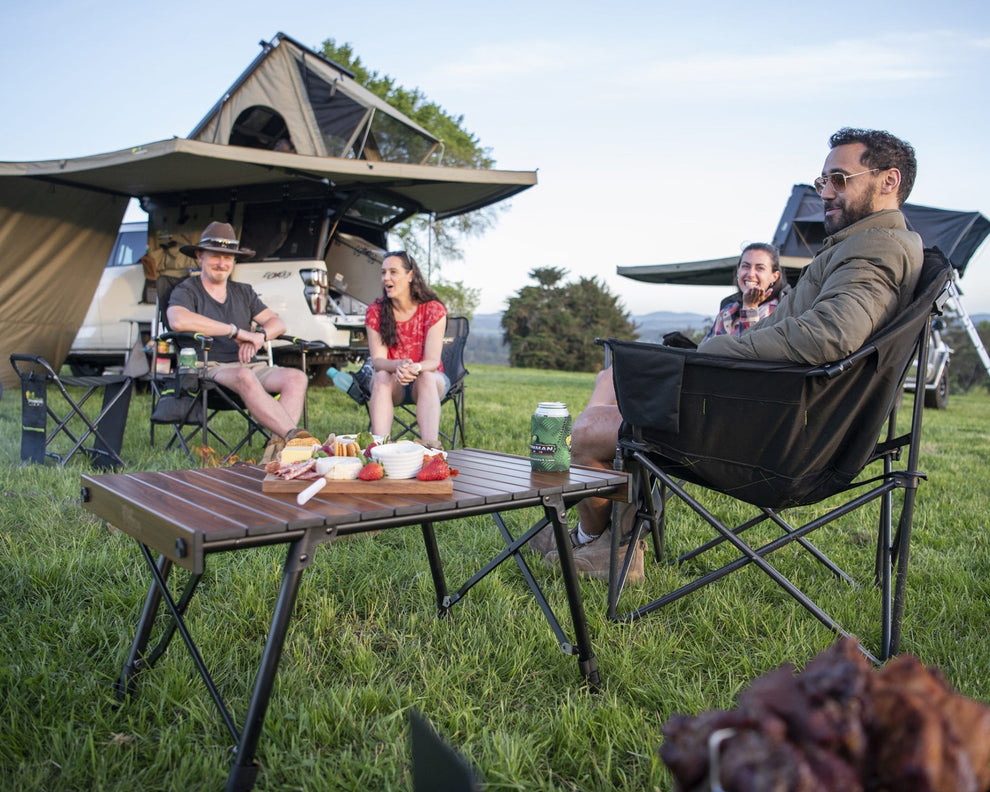 Western Camp Rack Aluminium Camp Table (Height Adjustable) – Truracks Western Towbars and ...