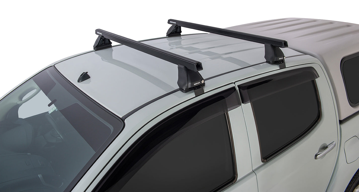 Heavy Duty 2500 Black 2 Bar Roof Rack