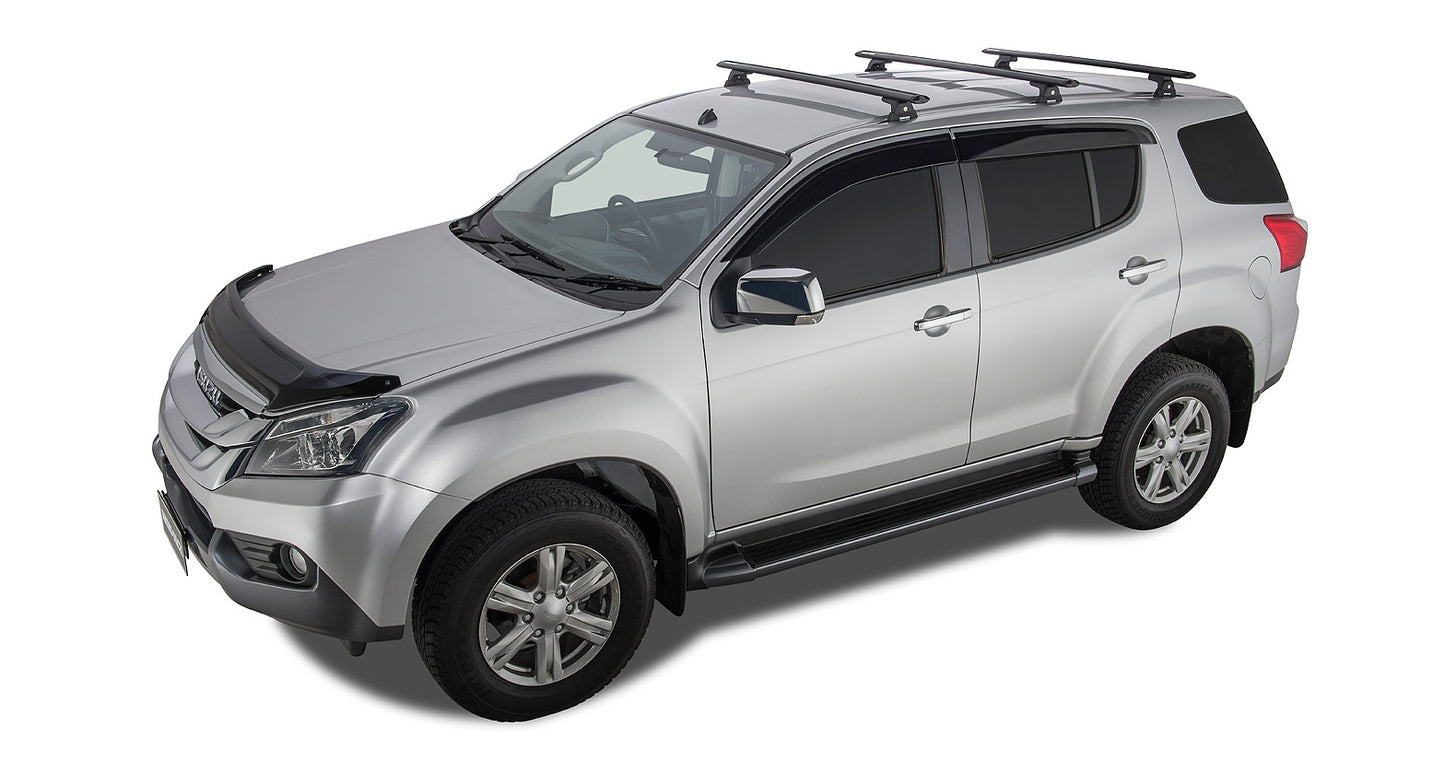Vortex RLT600 Trackmount Black 3 Bar Roof Rack