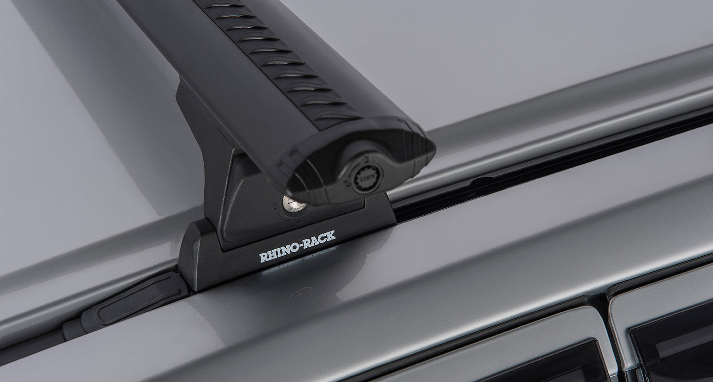 Vortex RLT600 Trackmount Black 3 Bar Roof Rack