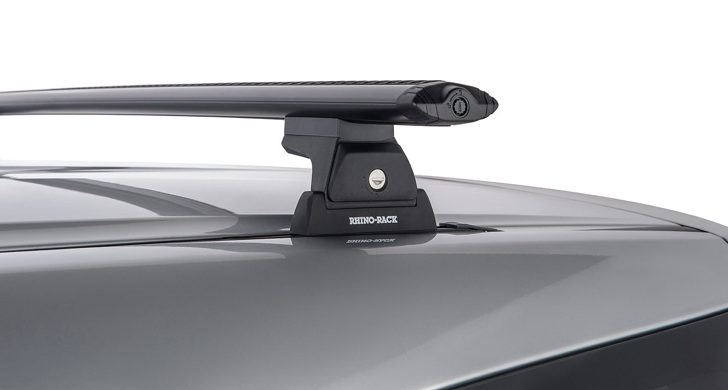 Vortex RLT600 Trackmount Black 3 Bar Roof Rack