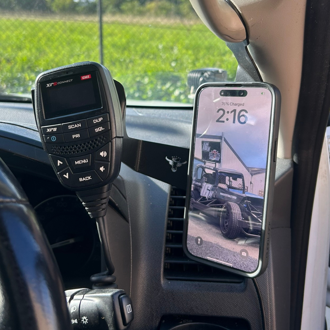 2012-2020 Isuzu D-Max Phone and UHF Mount