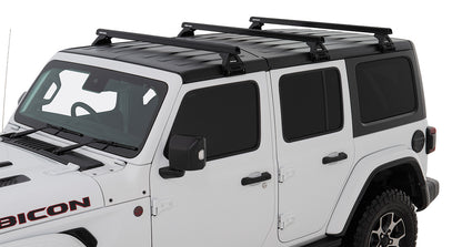 Heavy Duty RL110 Black 3 Bar Roof Rack