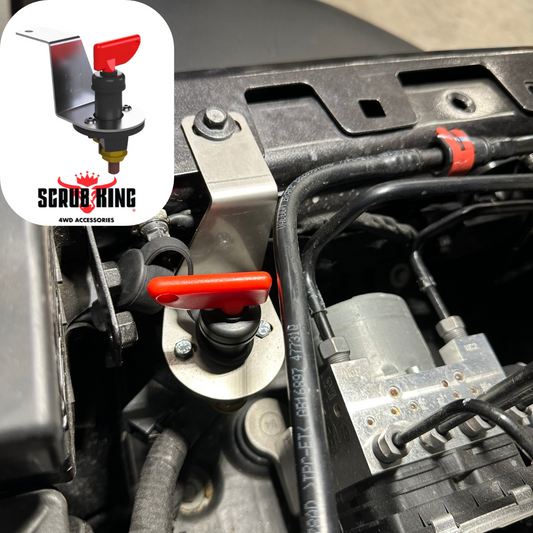 2019-2024 Jeep Gladiator 12V Winch/Battery Isolator Switch & Mount