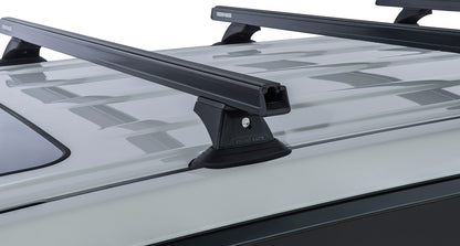 Heavy Duty RCH Black 3 Bar Roof Rack