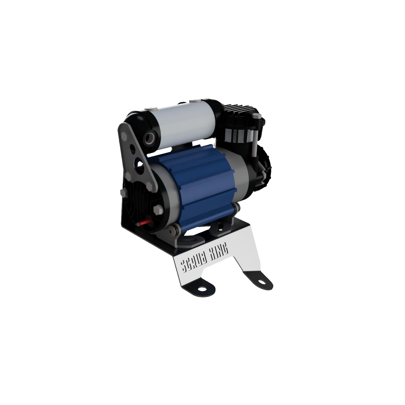 Toyota Land Cruiser 80 Series Onboard Air Compressor Mount (Engine bay)