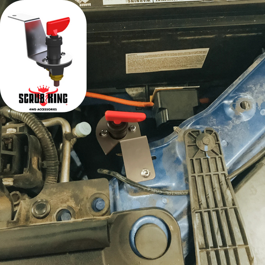 2017-2024 LDV D90 12V Winch/Battery Isolator Switch & Mount