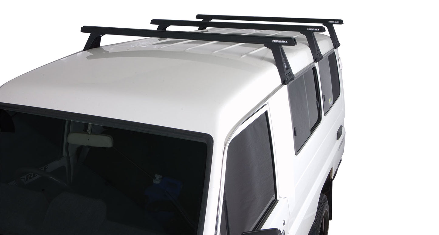 Heavy Duty RL210 Black 3 Bar Roof Rack