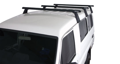 Heavy Duty RL210 Black 3 Bar Roof Rack