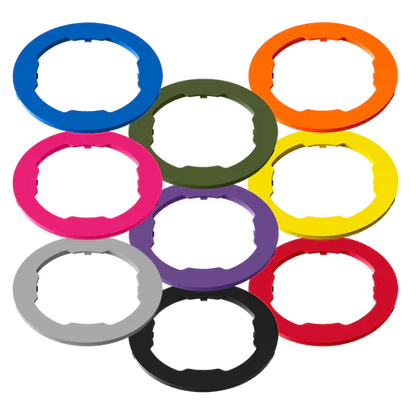 Coloured MAG Rings