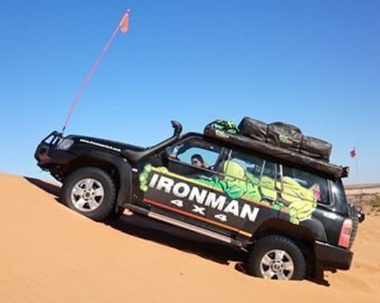 High Mount Hi-Visibility Flag (1.8m, Red Led)