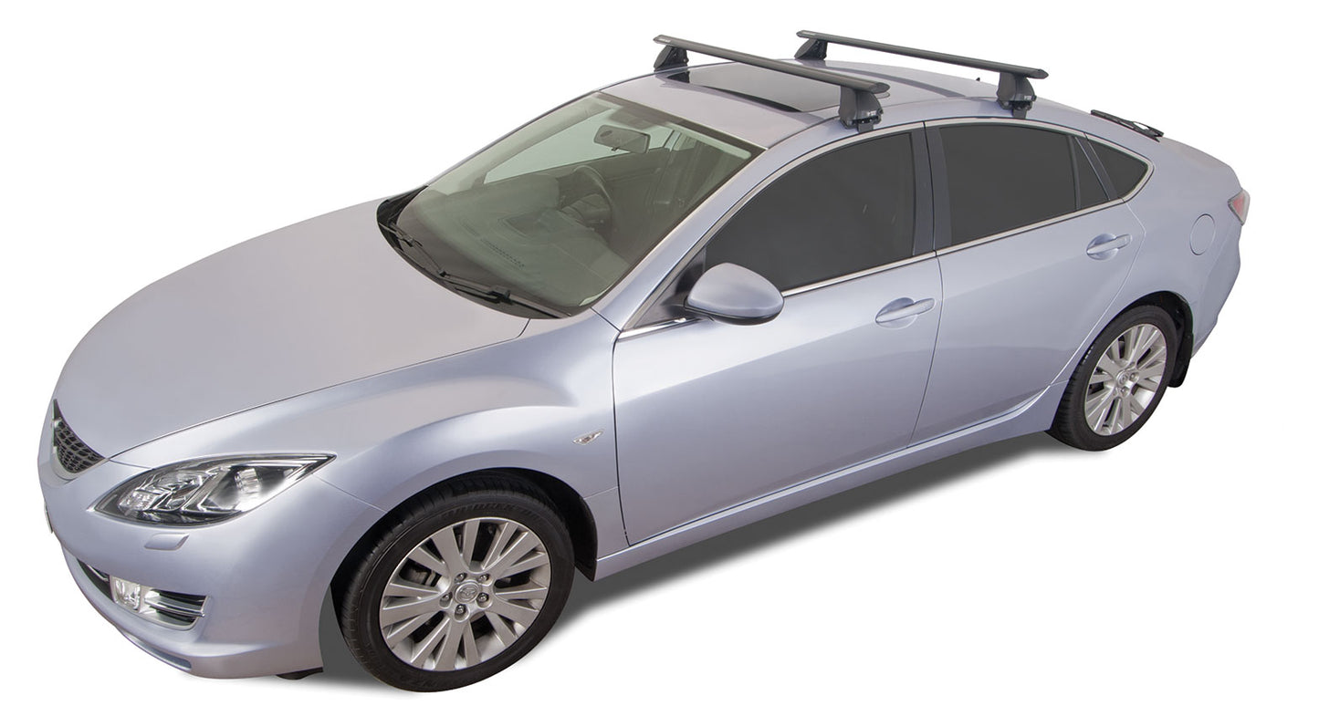 Vortex 2500 Black 2 Bar Roof Rack