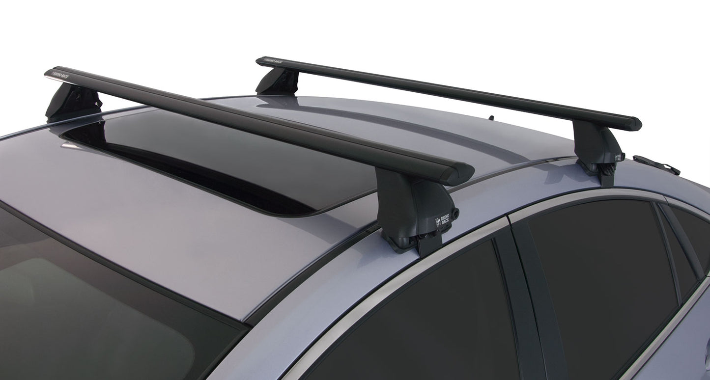 Vortex 2500 Black 2 Bar Roof Rack