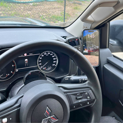 Mitsubishi MV Triton Phone and UHF Mount