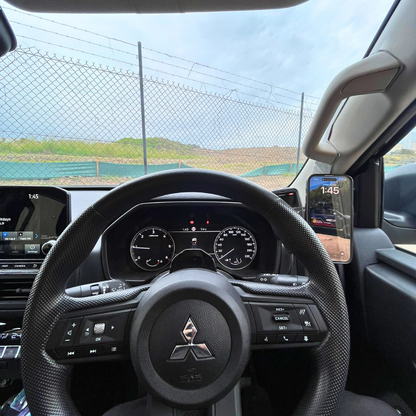 Mitsubishi MV Triton Phone and UHF Mount