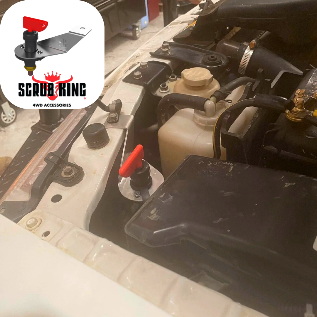 Mitsubishi Pajero NM to NX 12V Winch/Battery Isolator Switch & Mount