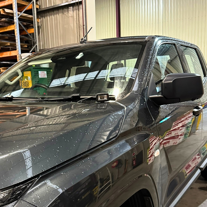 Mitsubishi Triton MV Bonnet Hinge Ditch Light Bracket Pair