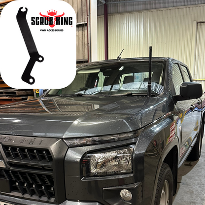 Mitsubishi MV Triton Bonnet Hinge UHF Antenna Bracket