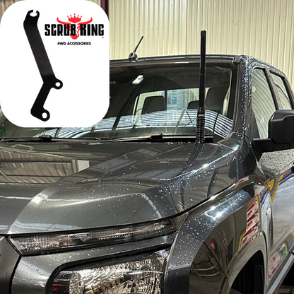 Mitsubishi MV Triton Bonnet Hinge UHF Antenna Bracket