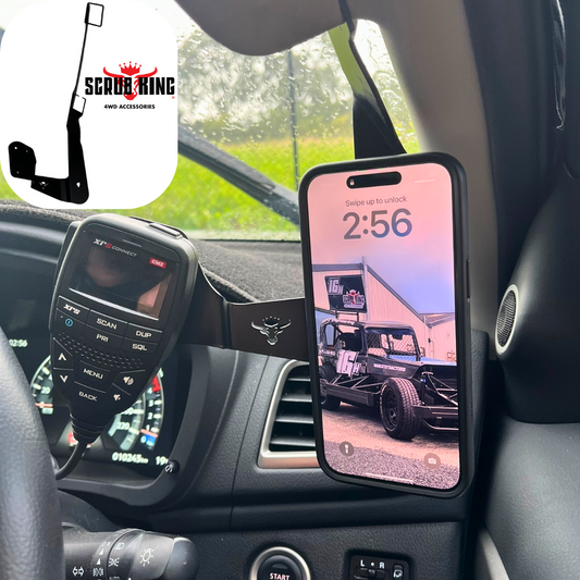 Mitsubishi Triton MR Phone and UHF Mount