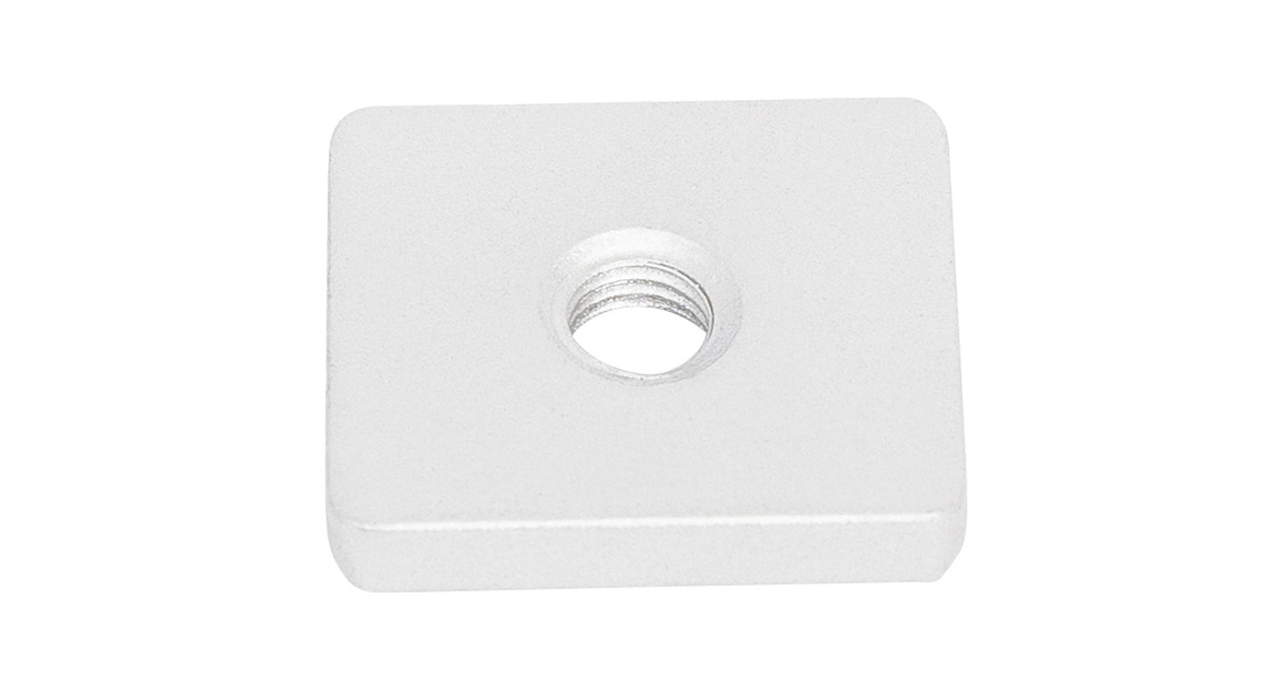 M6 24mm x 21mm x 4mm NUT (GALVANISED) (4 PACK)
