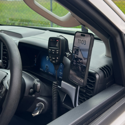 2022-2025 Ford RA Ranger Phone and UHF Mount - (LHD)