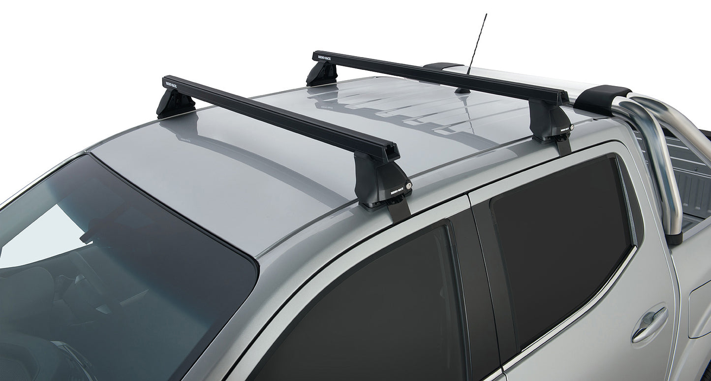 Heavy Duty 2500 Black 2 Bar Roof Rack