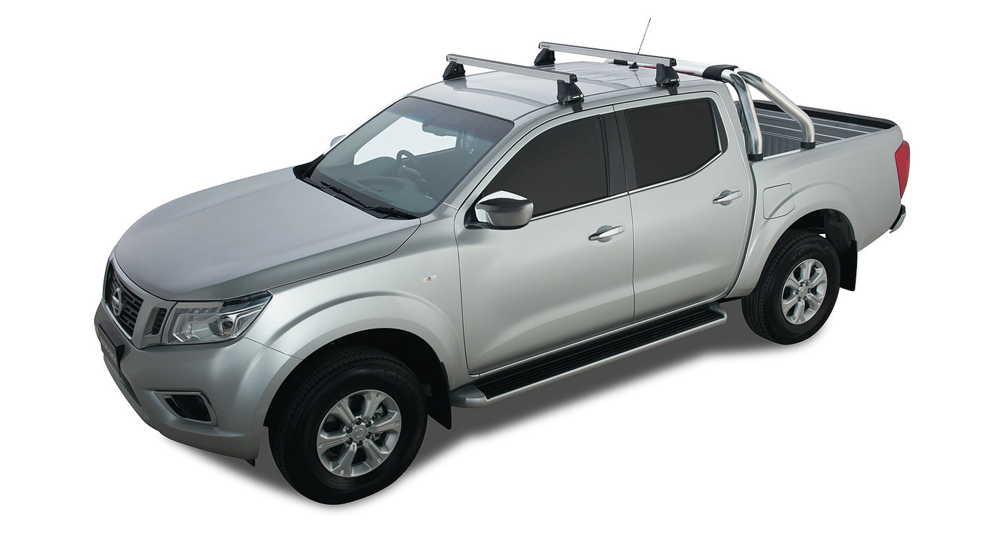 Heavy Duty 2500 Silver 2 Bar Roof Rack
