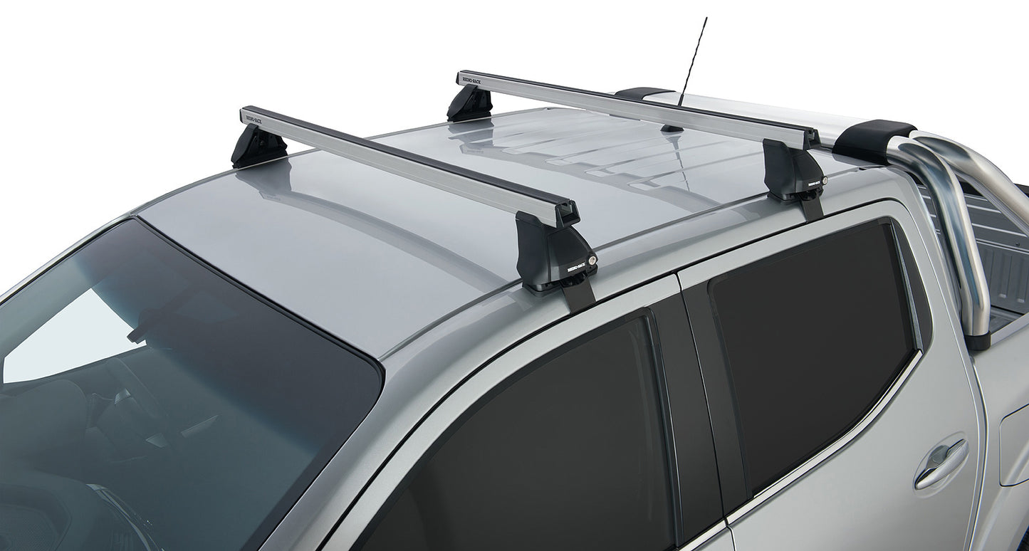 Heavy Duty 2500 Silver 2 Bar Roof Rack
