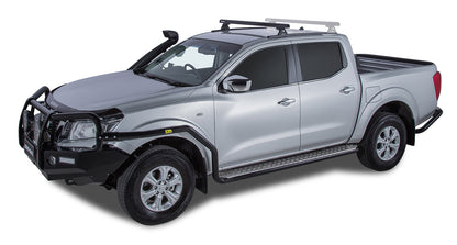 Heavy Duty RLT600 Trackmount Black 1 Bar Roof Rack
