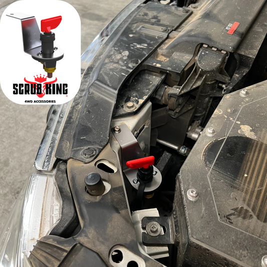 2017-2023 Nissan Y62 Patrol 12V Winch/Battery Isolator Switch & Mount