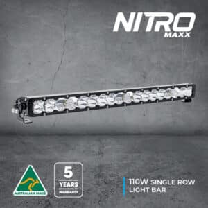 Nitro Maxx 110W 27″ Single Row Light Bar