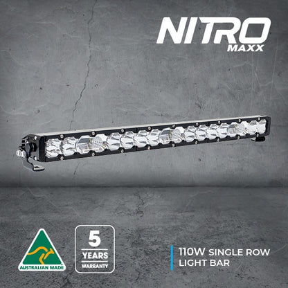 Nitro Maxx 110W 27″ Single Row Light Bar